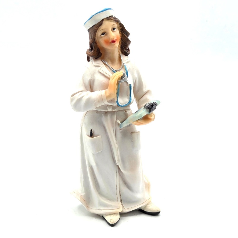 CERAMIC NURSE Hand Painted